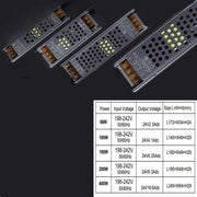 Power Supply 24V 400W 16.6A - Aluminium IP20 - Power Supply