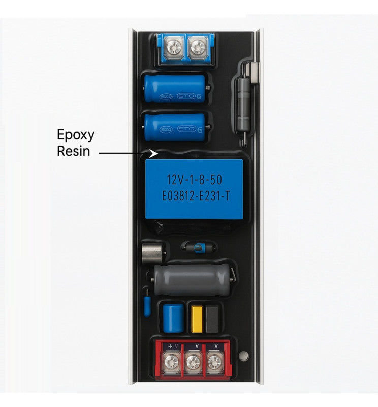 150W Power Supply 12V 8.3A Aluminum IP20