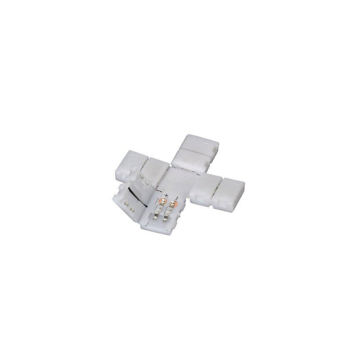 Pressure connector for cross monochrome strip - LED Strip Accessories