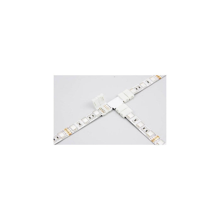 Pressure connector for monochrome strip in T - LED Strip Accessories