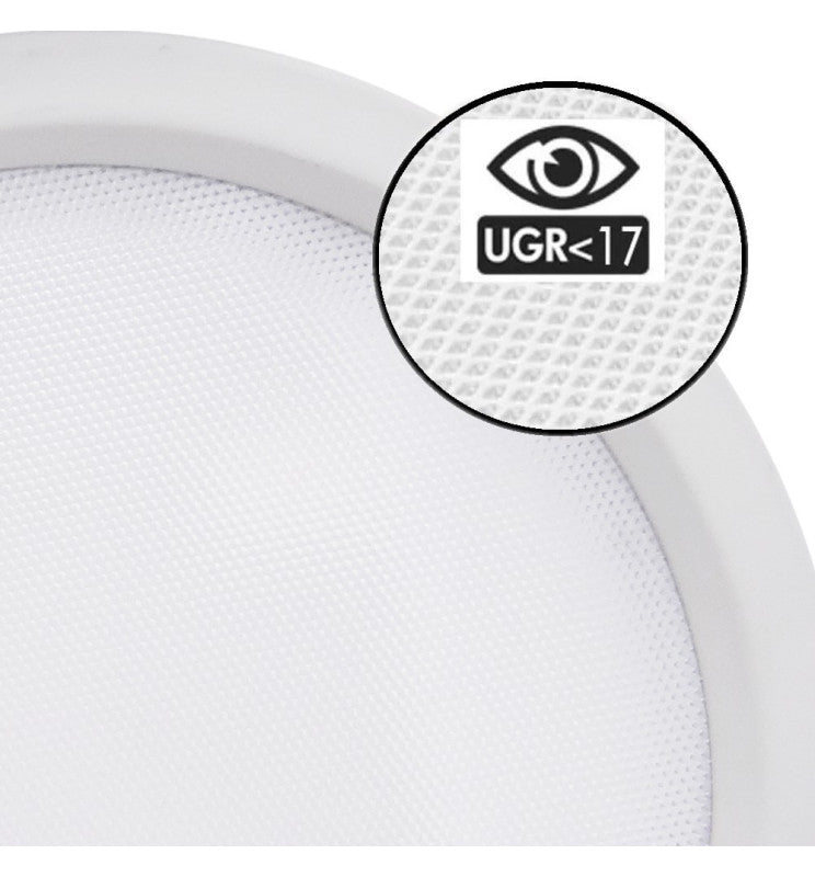 12W,8W,5W LED Downlight Round OSRAM CHIP CCT UGR17