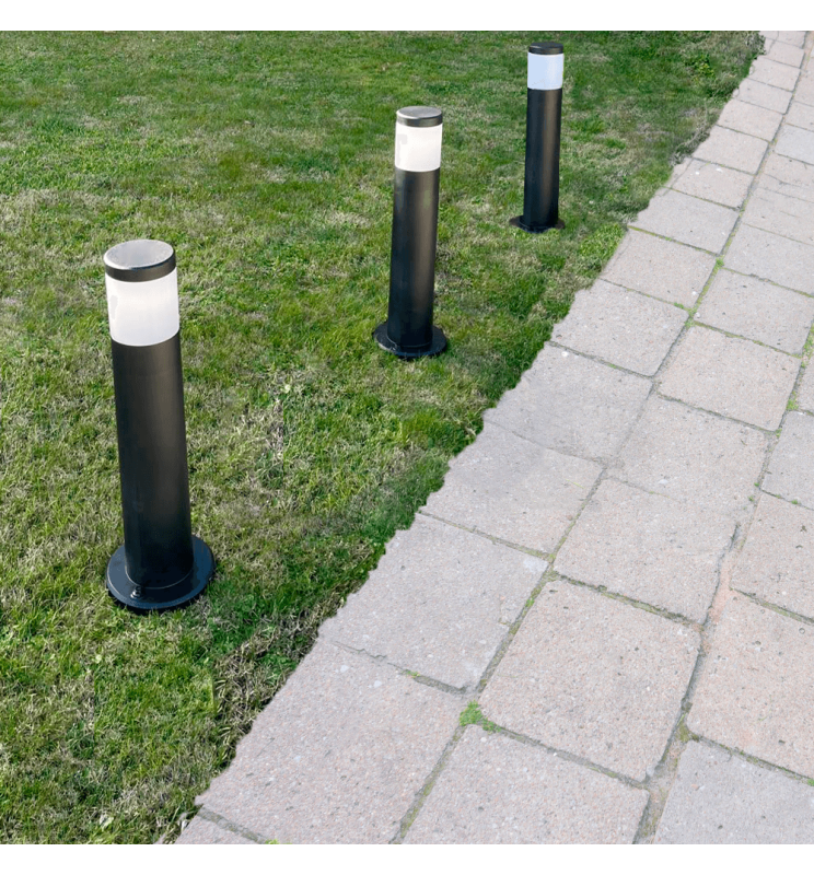9W Circular LED Bollard 5CCT IP65 57cm
