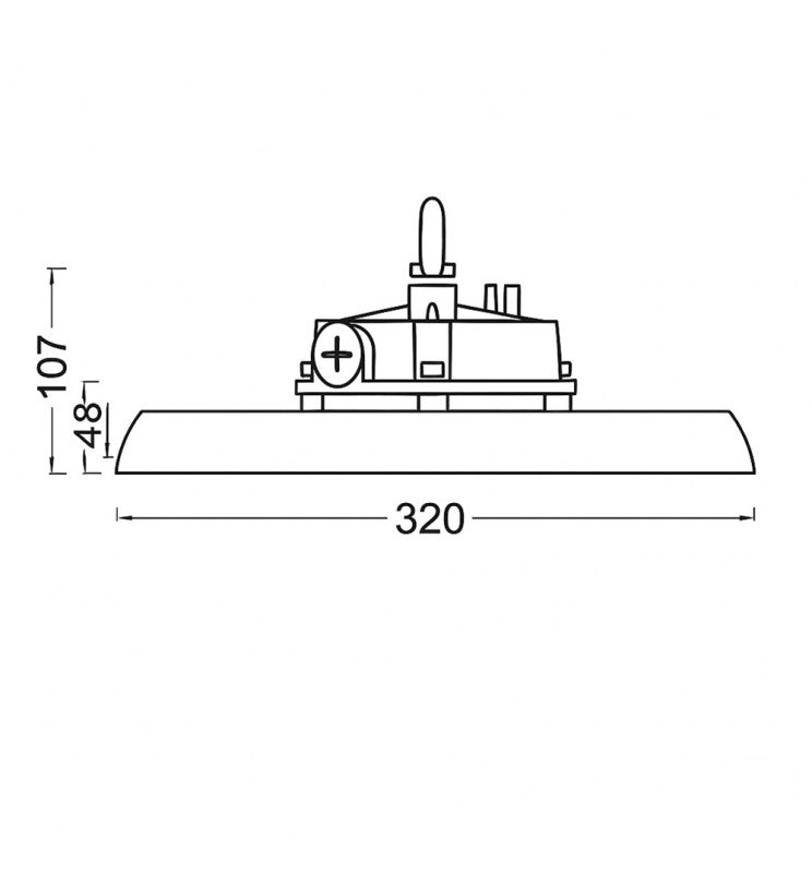 200W-160W-120W Power adjustable Dimmable Industrial LED UFO High Bay 3CCT