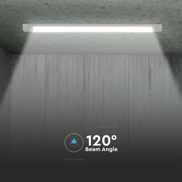 20W Prismatic LED Batten 566mm 4000K 6 Years warranty