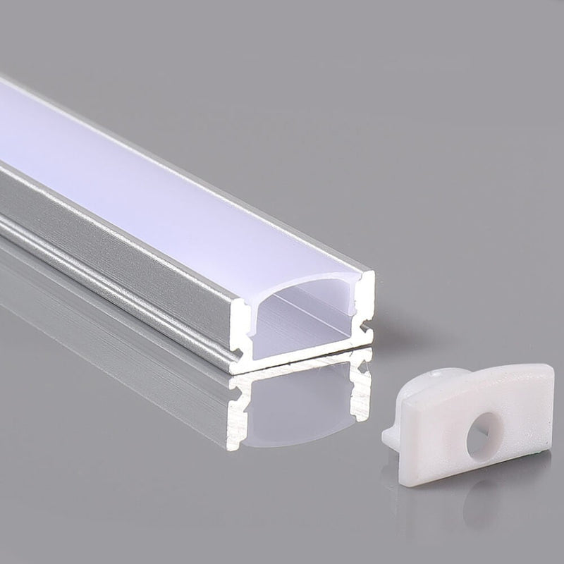 U-shaped Aluminium Profile 2m for LED Strip - Aluminium profile