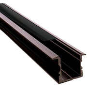 Recessed Aluminum Profile 2m in White or Black for LED Strip - Aluminium profile