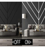 Recessed Aluminum Profile 2m in White or Black for LED Strip - Black - Aluminium profile