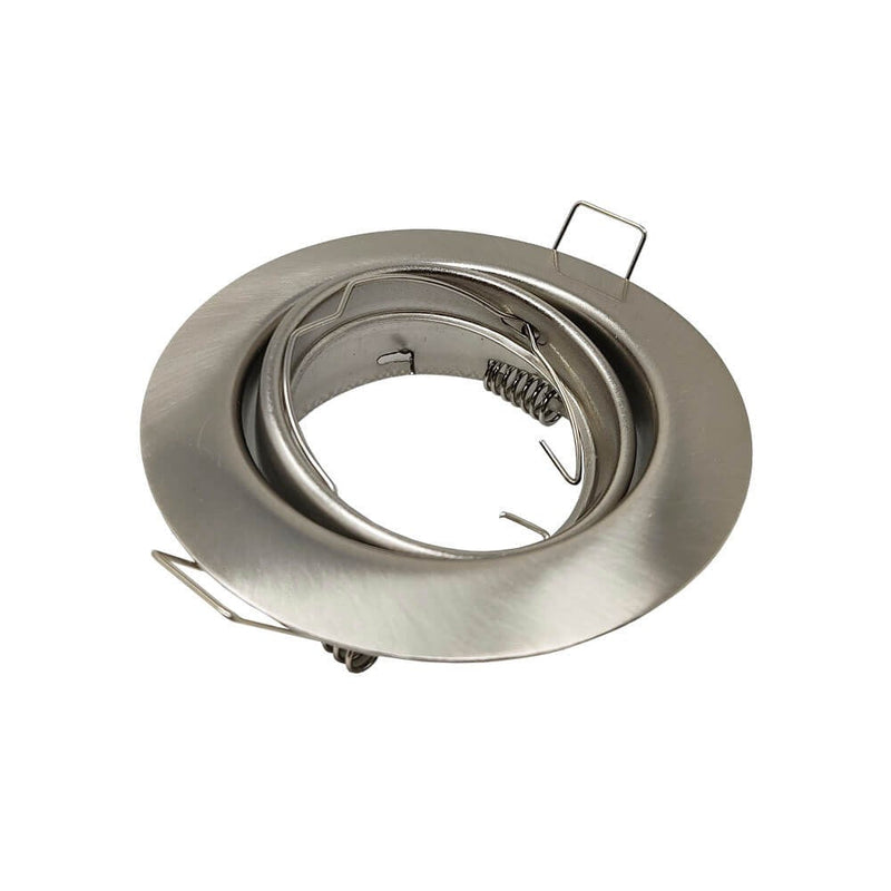 Recessed GU10 MR16 LED Bulb Holder Nickel - GU10 LED Accessories