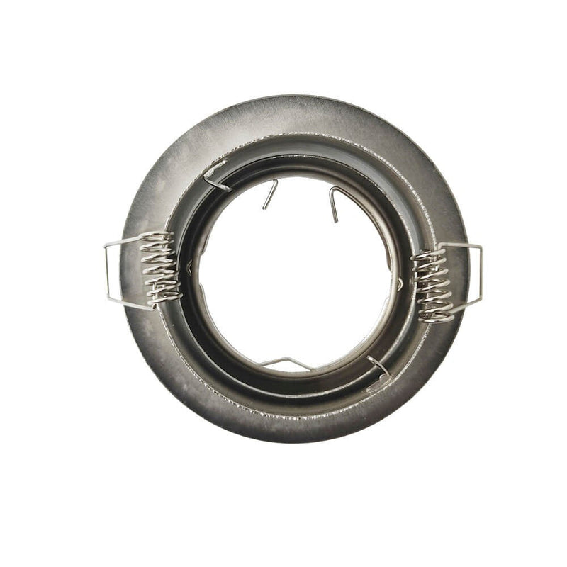 Recessed GU10 MR16 LED Bulb Holder Nickel - GU10 LED Accessories