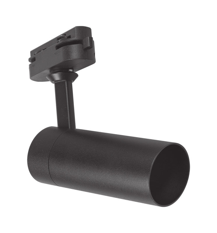 Single Circuit Track Spotlight in Black for GU10 LED Bulb - Track Lighting - Track Lighting