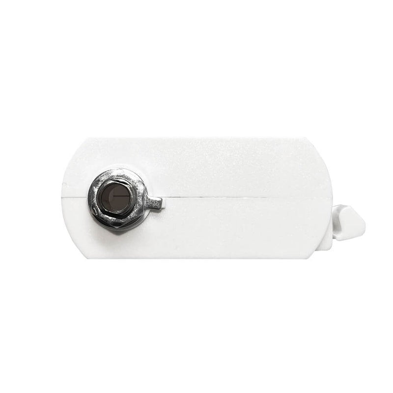 Single Phase Rail Adapter Connector in White - LED Accessories