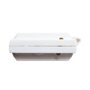 Single Phase Rail Adapter Connector in White - LED Accessories