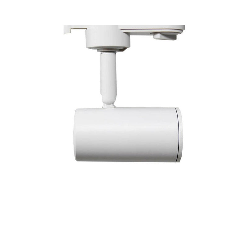Single Phase GU10 LED Track Light in White - LED Tracking Light