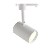 Single Phase GU10 LED Track Light in White - LED Tracking Light