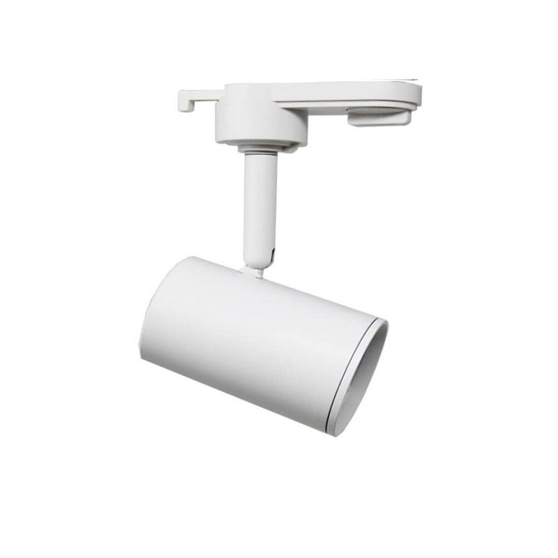 Single Phase GU10 LED Track Light in White - LED Tracking Light