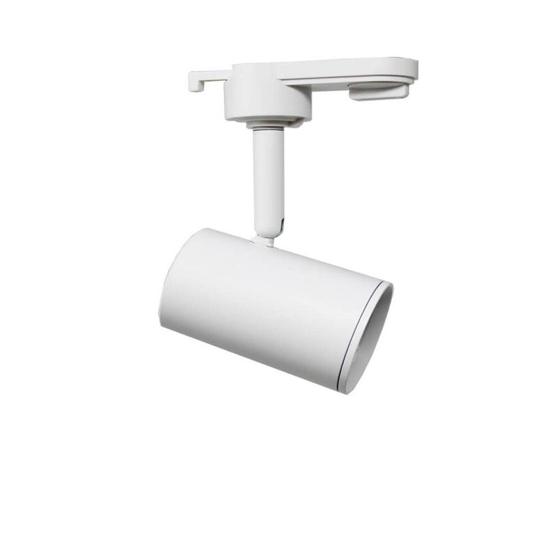 Single Phase GU10 LED Track Light in White - LED Tracking Light