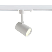 Single Phase GU10 LED Track Light in White - LED Tracking Light