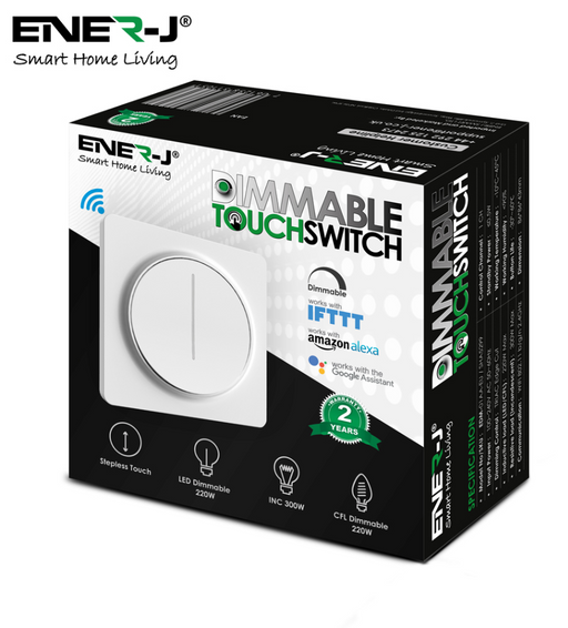 Smart WiFi Dimmable Touch Switch - Smart switch