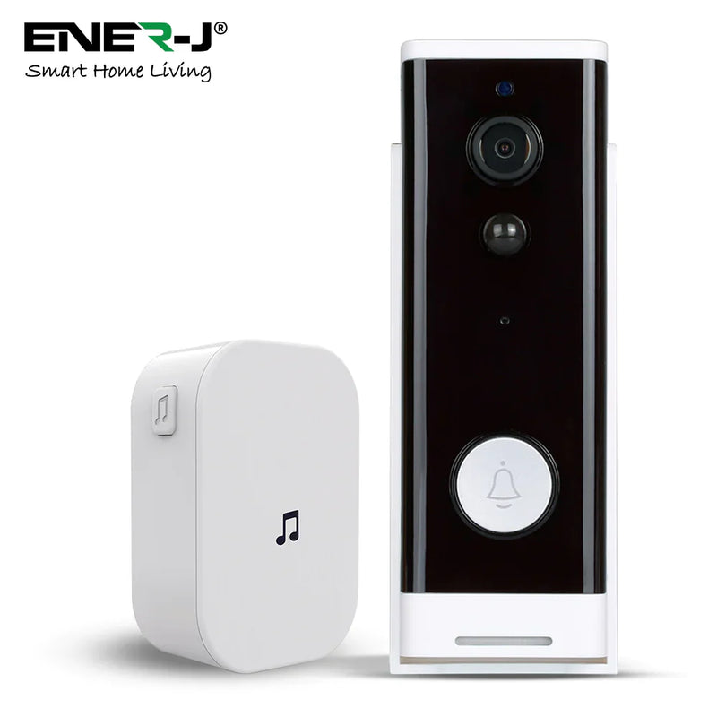 Smart WiFi Video Doorbell Camera with Plugin Chime - Home Alarm Systems - Non-lighting Products