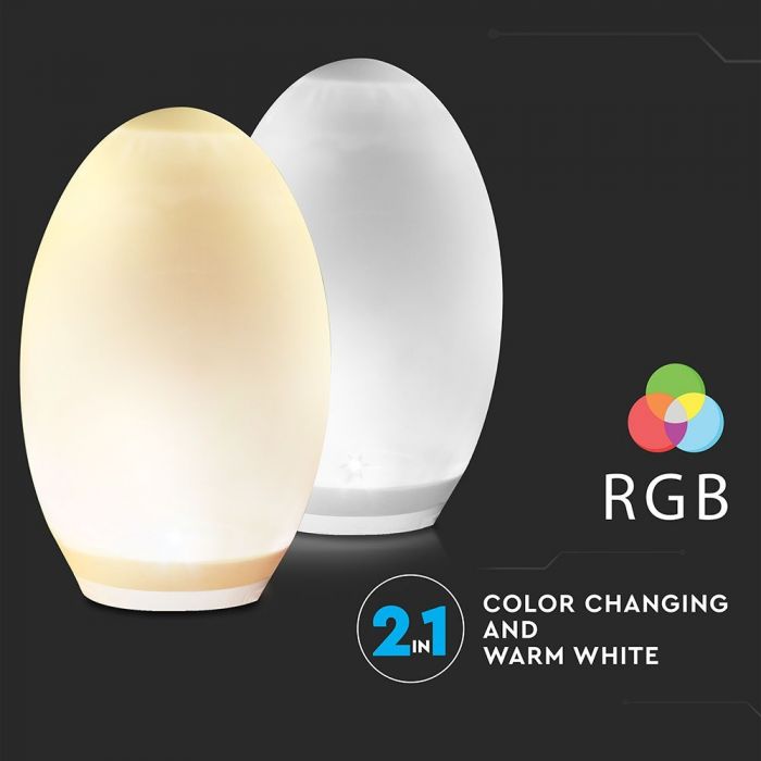 Solar Glow Egg Light – Colour-Changing Garden Lantern - Landscape Pathway Lighting - Solar Lighting