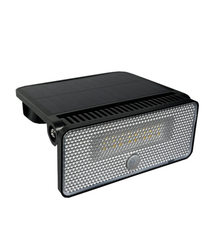 8W Solar LED Sconce with PIR Motion Sensor 4000K - Solar LED light