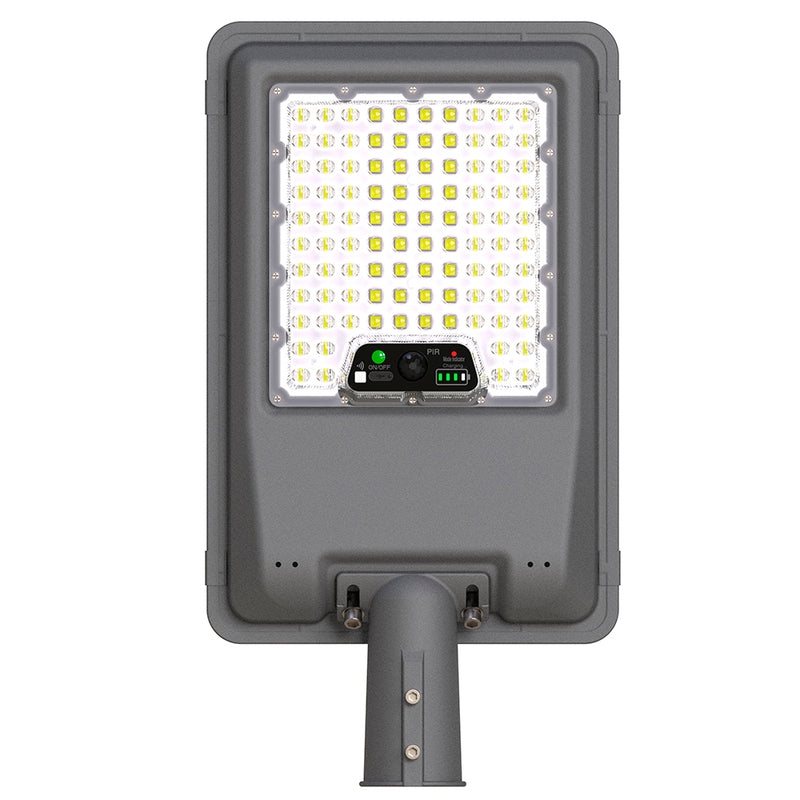 Solar LED Street Light 4800Lm with PIR Sensor & Remote Control 6500K IP65