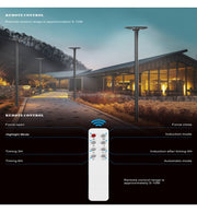 Solar LED Street & Garden Light with Remote Control 4000K - Solar LED light