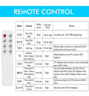 Solar LED Street & Garden Light with Remote Control 4000K - Solar LED light