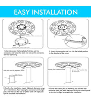Solar LED Street & Garden Light with Remote Control 4000K - Solar LED light
