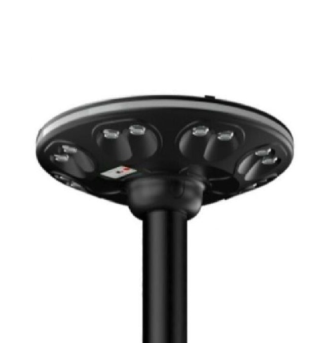 Solar LED Street & Garden Light with 4m Lamp Post Remote Control 4000K - Solar LED light