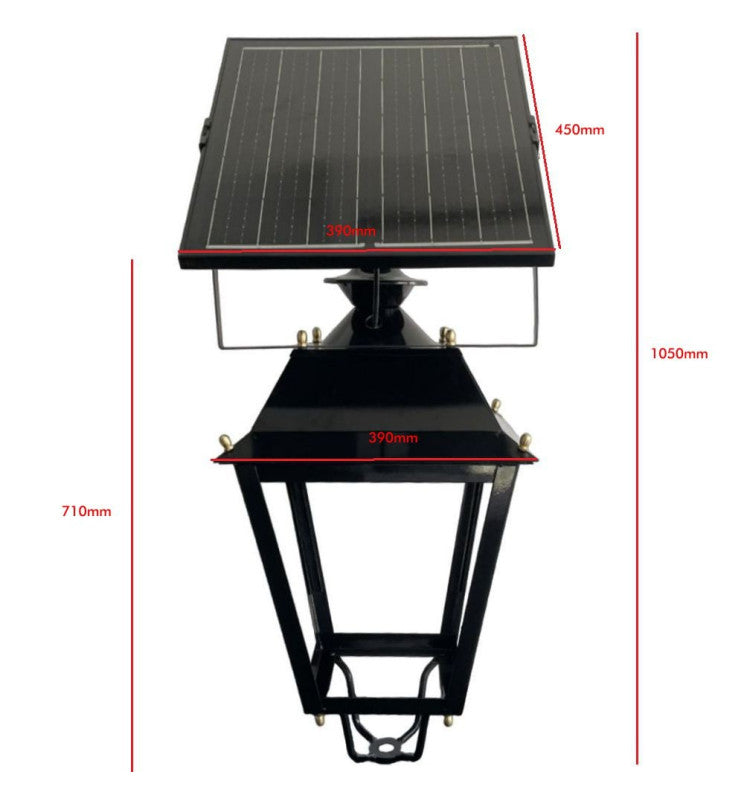 300W Solar LED Streetlight for Villa with LUMILEDS Chip 5700K - STANDARD 20-30 working days - LED Streetlight