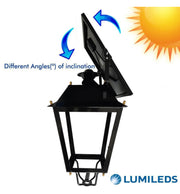 300W Solar LED Streetlight for Villa with LUMILEDS Chip 5700K - STANDARD 20-30 working days - LED Streetlight