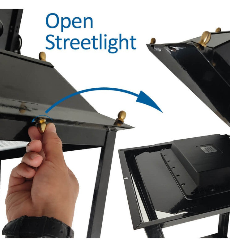 300W Solar LED Streetlight for Villa with LUMILEDS Chip 5700K - STANDARD 20-30 working days - LED Streetlight