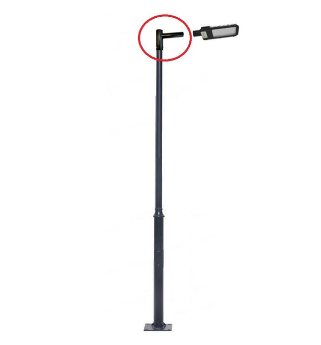 Street Light Support for Pole Tip 60mm