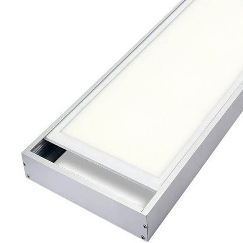Surface Mounted LED Panel Frame 120x30x6.8cm - LED Accessories