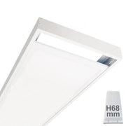 Surface Mounted LED Panel Frame 120x30x6.8cm - LED Accessories