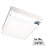 Surface Mounted LED Panel Frame 62x62x6.8cm - LED Accessories