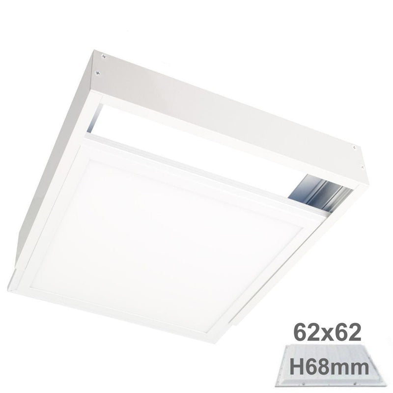 Surface Mounted LED Panel Frame 62x62x6.8cm - LED Accessories