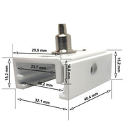Suspension kit for 3-Phase Track in White - Accessories