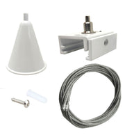 Suspension kit for 3-Phase Track in White - Accessories