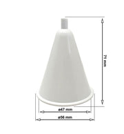 Suspension kit for 3-Phase Track in White - Accessories