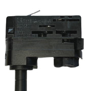 3 Phase Track Spotlight for GU10 LED Bulb Black - LED Tracking Light
