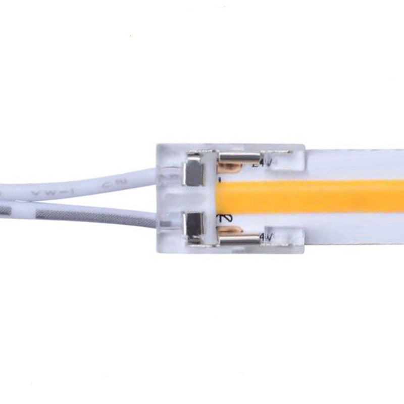 Transparent Connector for COB and SMD LED Strip 10mm - LED Accessories