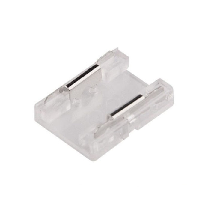 Transparent Union Connector for LED Strips 10mm IP20 - LED Strip Connector