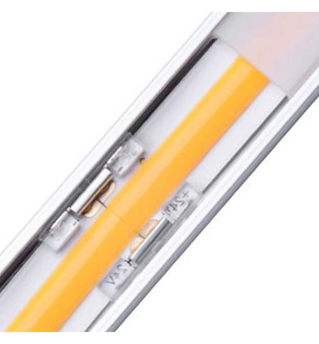 Transparent union connector for LED strips COB SMD 10mm IP20