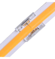 Transparent Union Connector for LED Strips 10mm IP20 - LED Strip Connector