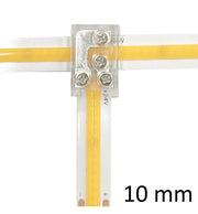Transparent Union L&T Connector for LED Strips 10mm IP20 - Lighting Accessories - Accessories