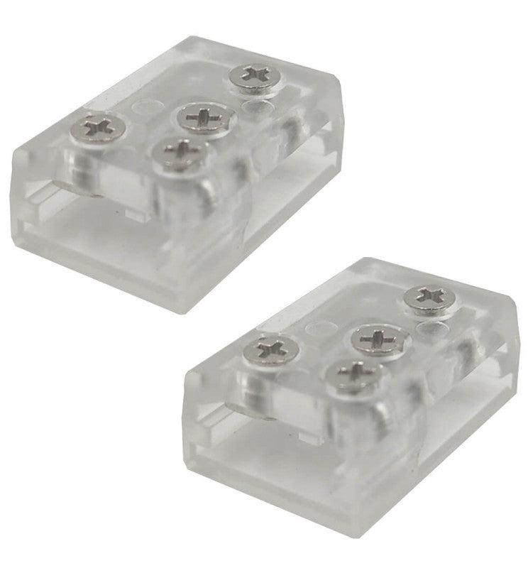 Transparent Union L&T Connector for LED Strips 10mm IP20 - Lighting Accessories - Accessories