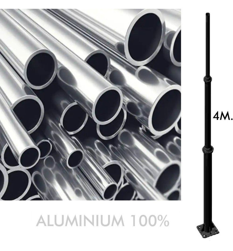 Column for public lighting - Aluminum - 4 meters