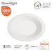 8W Round LED Downlight with OSRAM Chip UGR19 and 3 CCT - LED ceiling